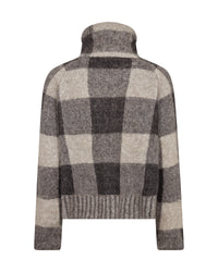 Mos Mosh, MMMaija Check Knit, Black