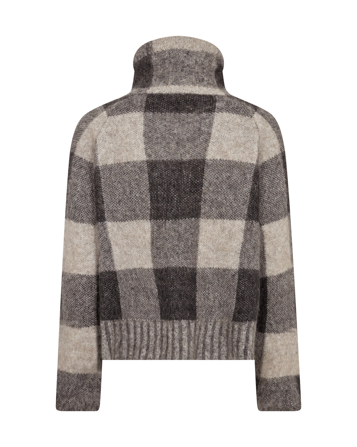 Mos Mosh, MMMaija Check Knit, Black
