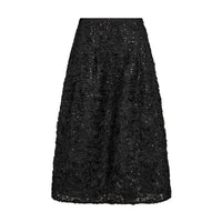 Mos Mosh, Reya Sequins Skirt, Black-Mos Mosh-Minlillebutik.dk