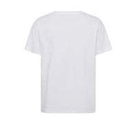 Mos Mosh, Chinn O-SS Tee, White-Mos Mosh-Minlillebutik.dk