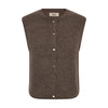 Mos Mosh, Almine Thora Knit Vest, Falcon-Mos Mosh-Minlillebutik.dk