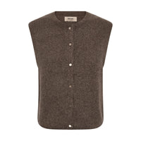 Mos Mosh, Almine Thora Knit Vest, Falcon-Mos Mosh-Minlillebutik.dk
