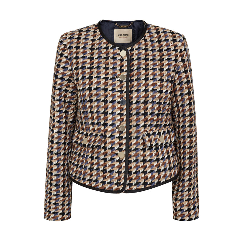 Mos Mosh, MMScose Sho Jacket, Maritime Blue-Mos Mosh-Minlillebutik.dk