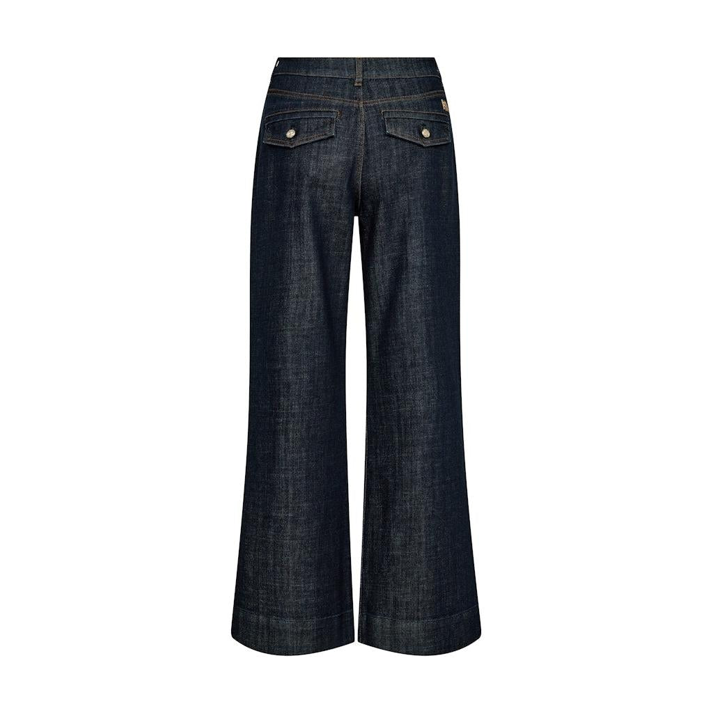 Mos Mosh, Dara Nippon Jeans, Dark Blue-Mos Mosh-Minlillebutik.dk