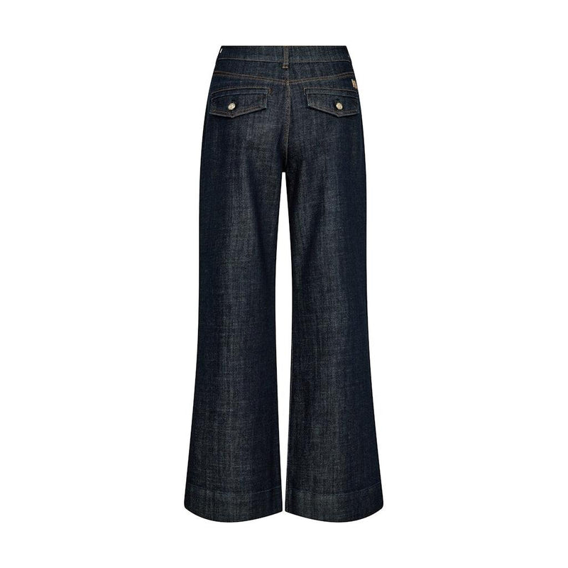 Mos Mosh, Dara Nippon Jeans, Dark Blue-Mos Mosh-Minlillebutik.dk