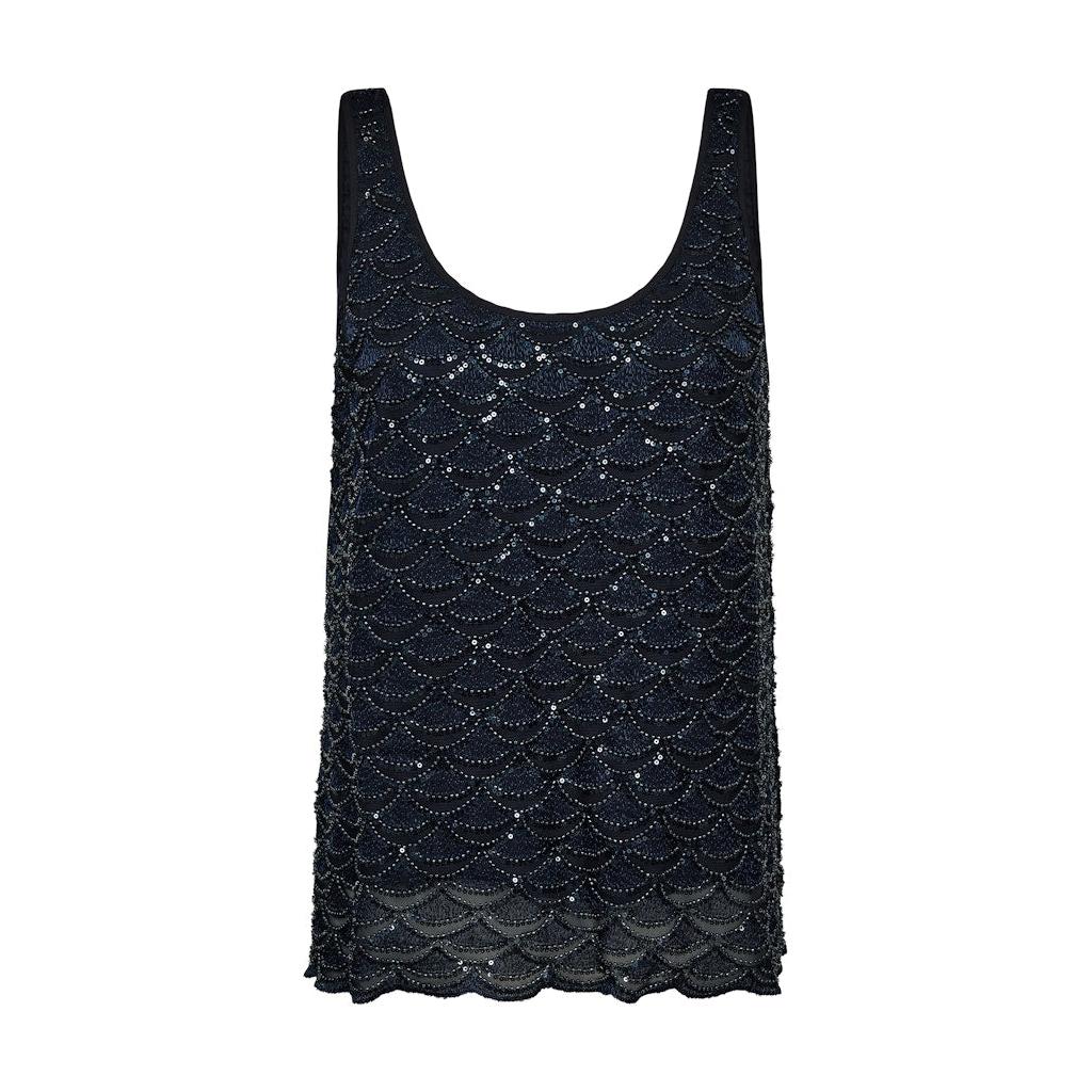 Mos Mosh, Astra Bead top, Salute Navy-Mos Mosh-Minlillebutik.dk