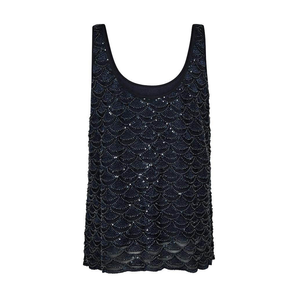 Mos Mosh, Astra Bead top, Salute Navy-Mos Mosh-Minlillebutik.dk