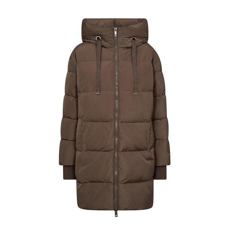 Mos Mosh, Nova Avon Down Jacket, Chocolate Chip-Mos Mosh-Minlillebutik.dk