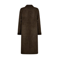 Mos Mosh, Lucca Barkley Wool Coat, Slate Black-Mos Mosh-Minlillebutik.dk
