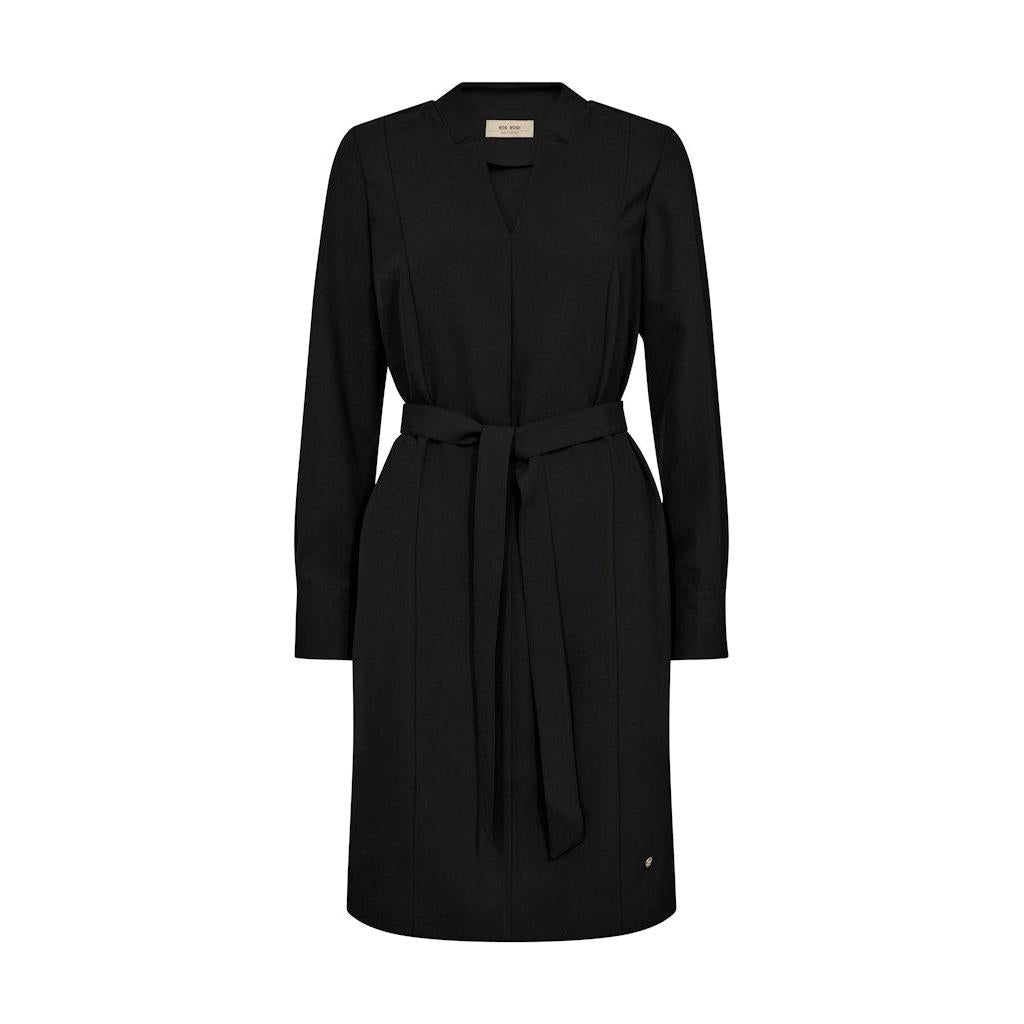 Mos Mosh, Lipi Miley Dress, Black-Mos Mosh-Minlillebutik.dk
