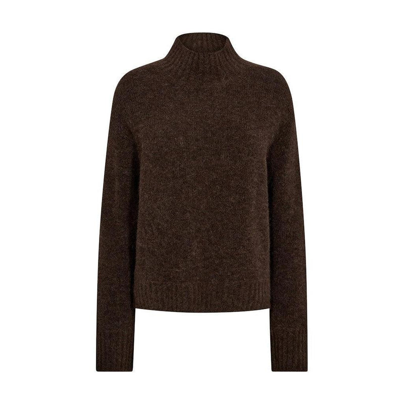 Mos Mosh, Erim Thora Highneck Knit, Bracken-Mos Mosh-Minlillebutik.dk