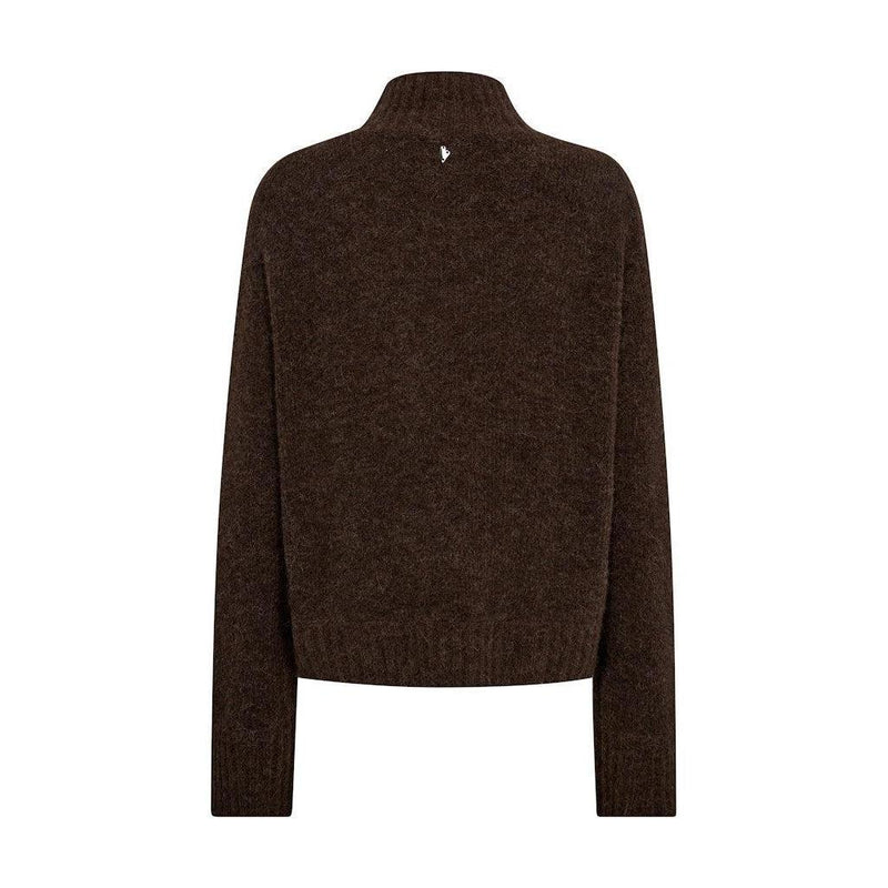 Mos Mosh, Erim Thora Highneck Knit, Bracken-Mos Mosh-Minlillebutik.dk