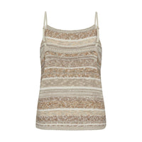 Mos Mosh, Kya Edele Knit Top, Ecru-Mos Mosh-Minlillebutik.dk