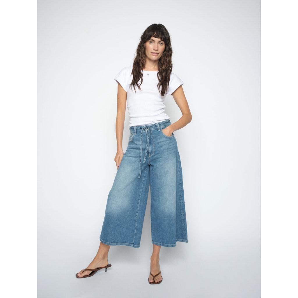Mos Mosh, Culotte Zack Jeans, Blue-Mos Mosh-Minlillebutik.dk