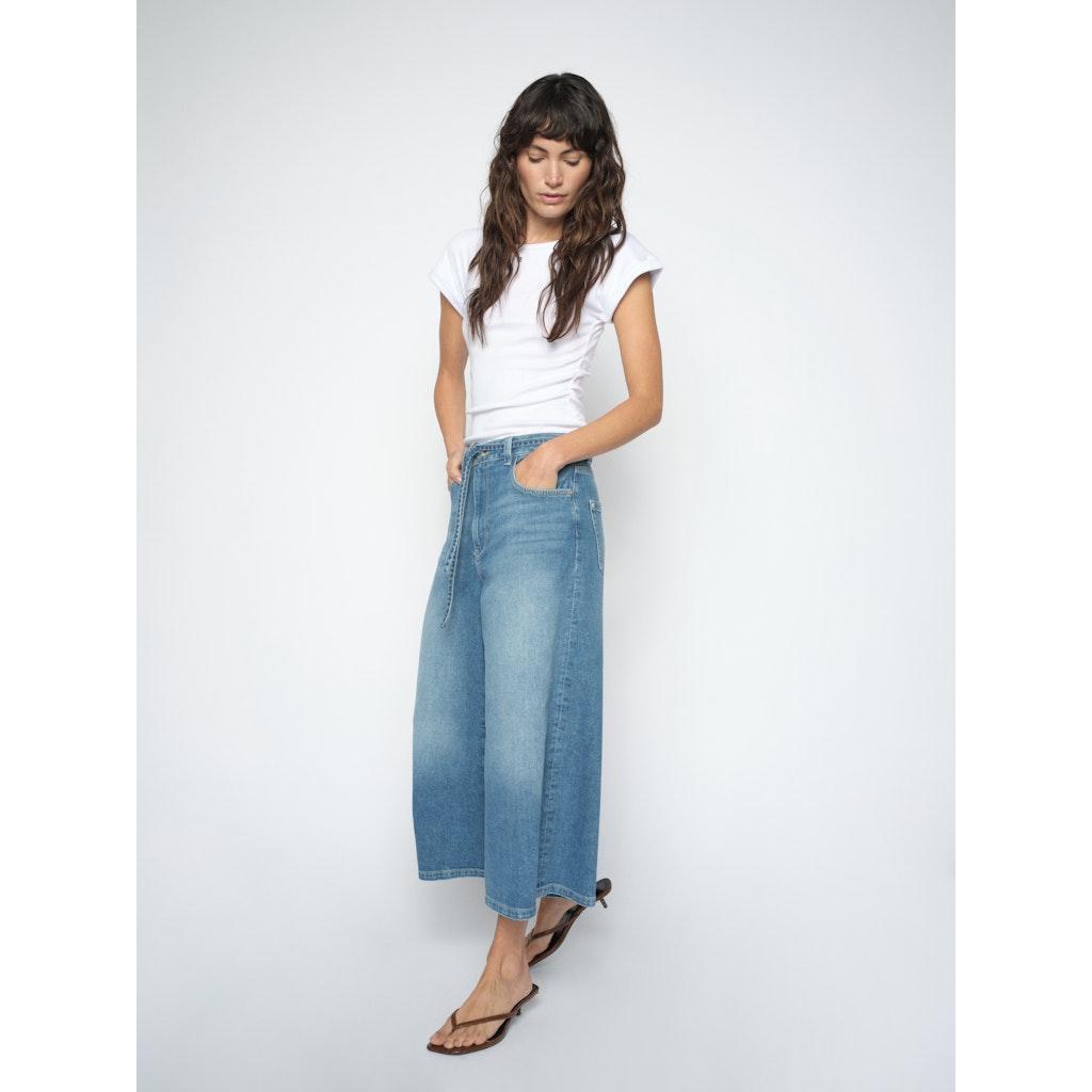 Mos Mosh, Culotte Zack Jeans, Blue-Mos Mosh-Minlillebutik.dk
