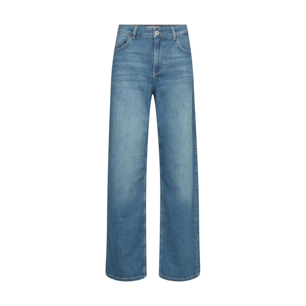Mos Mosh, Dara Zack Jeans, Blue-Mos Mosh-Minlillebutik.dk