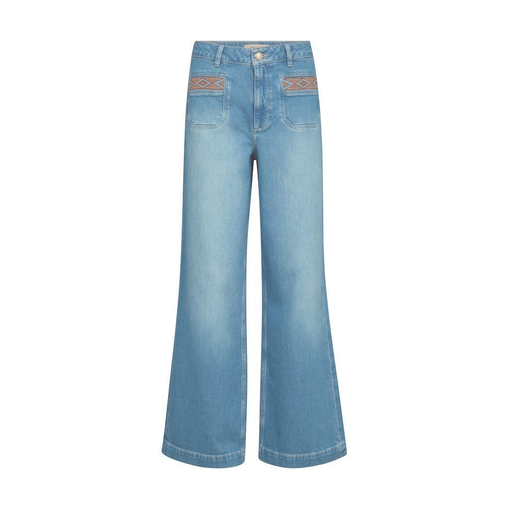 Mos Mosh, Colette Sernora Jeans, Blue-Mos Mosh-Minlillebutik.dk