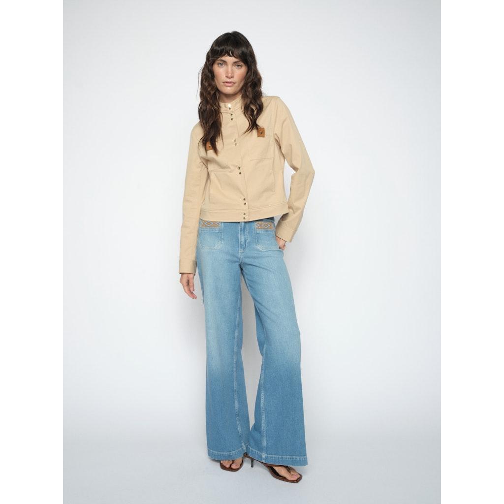Mos Mosh, Colette Sernora Jeans, Blue-Mos Mosh-Minlillebutik.dk