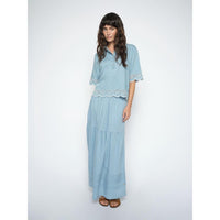 Mos Mosh, Marlow Softy Skirt, Light Blue