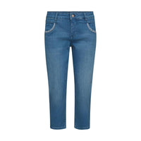 Mos Mosh, MMNaomi Bali Jeans, Mid Blue-Mos Mosh-Minlillebutik.dk