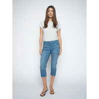 Mos Mosh, MMNaomi Bali Jeans, Mid Blue-Mos Mosh-Minlillebutik.dk