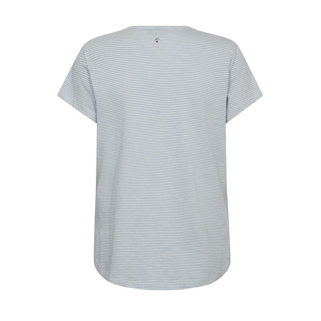 Mos Mosh, MMCamp O-SS Stripe Tee, Skyway-Mos Mosh-Minlillebutik.dk