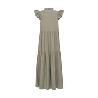 Mos Mosh, MMWaldy Izha Dress, Burnt Olive-Mos Mosh-Minlillebutik.dk