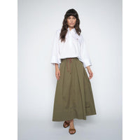 Mos Mosh, Adine Tivo Skirt, Burnt olive-Mos Mosh-Minlillebutik.dk
