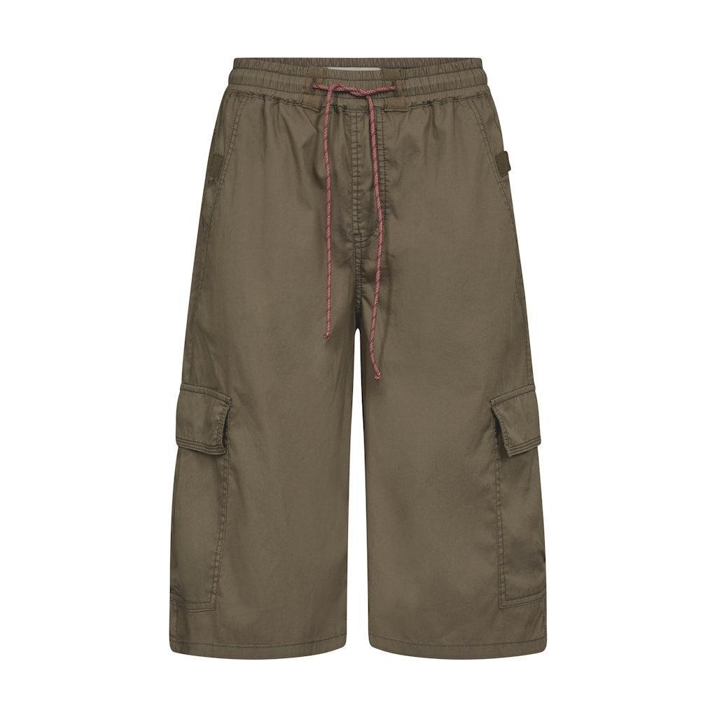 Mos Mosh, Ren Tivo Shorts, Burnt olive-Mos Mosh-Minlillebutik.dk
