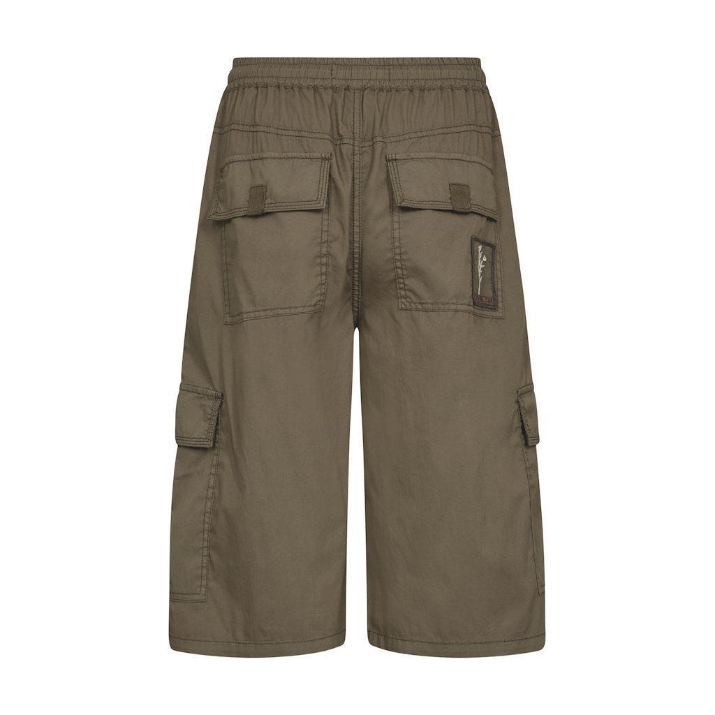 Mos Mosh, Ren Tivo Shorts, Burnt olive-Mos Mosh-Minlillebutik.dk