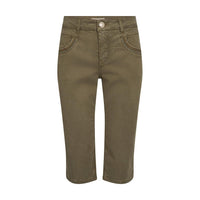 Mos Mosh, Treasure Pant, Burnt Olive, Capri