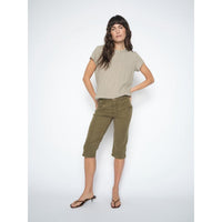 Mos Mosh, Treasure Pant, Burnt Olive, Capri