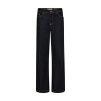 Mos Mosh, MMDara Deluxe Jeans, Dark Blue-Mos Mosh-Minlillebutik.dk