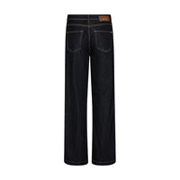 Mos Mosh, MMDara Deluxe Jeans, Dark Blue-Mos Mosh-Minlillebutik.dk