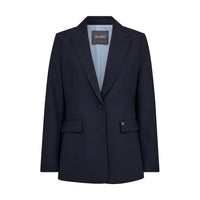 Mos Mosh, Leonora Miley Blazer, Salute Navy-Minlillebutik.dk-Minlillebutik.dk