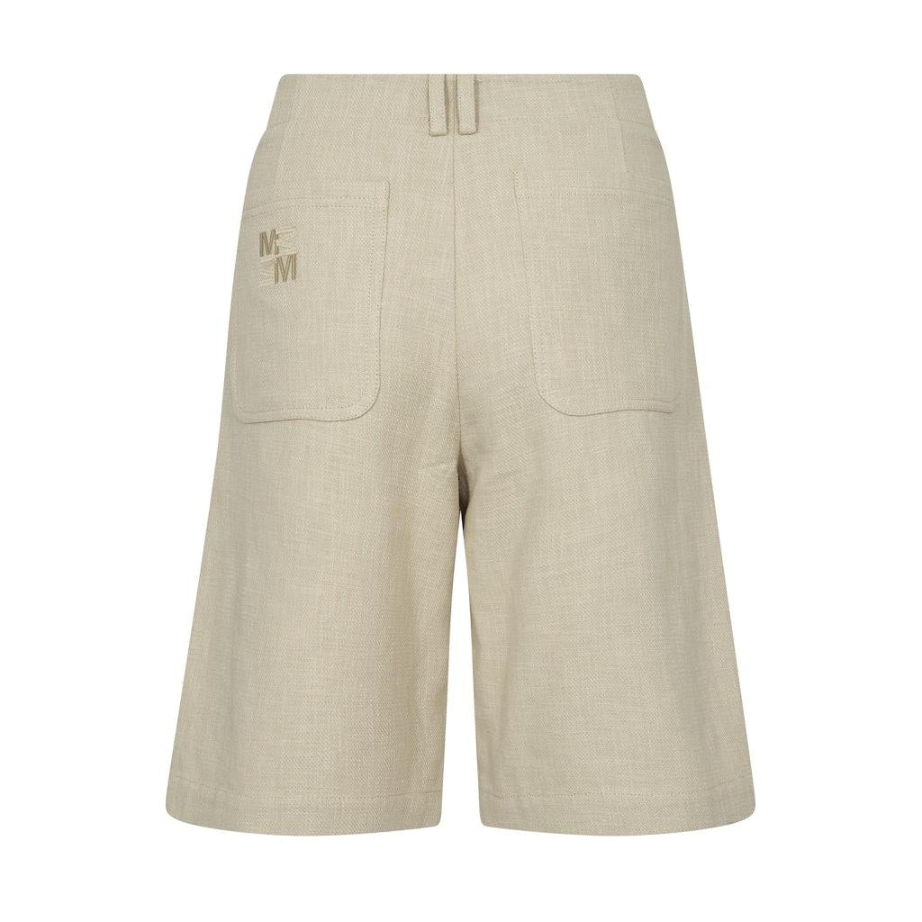 Mos Mosh, MMKajsa Ramie Shorts, Moss Gray