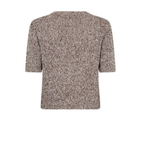 Mos Mosh, Elio SS Knit Cardigan, Coffee Quartz