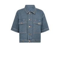 Mos Mosh, Ebba Bobble Jacket, Blue-Mos Mosh-Minlillebutik.dk