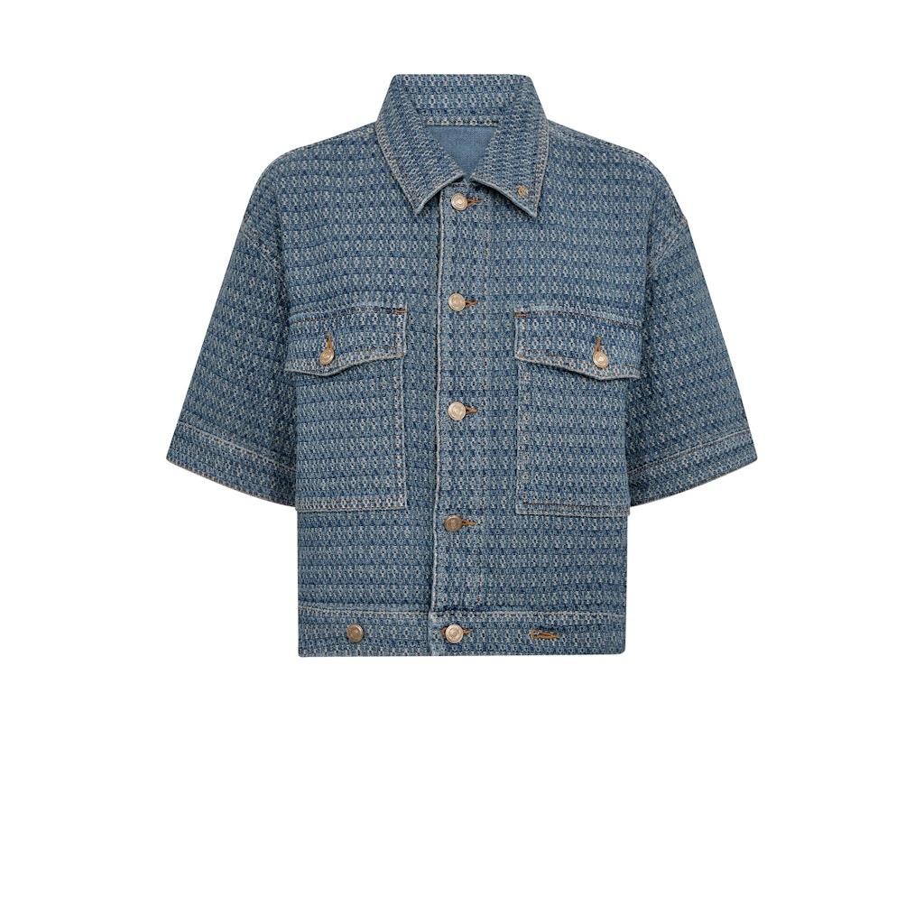 Mos Mosh, Ebba Bobble Jacket, Blue-Mos Mosh-Minlillebutik.dk