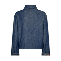 Mos Mosh, Eyla Arge Jacket, Dark Blue-Mos Mosh-Minlillebutik.dk