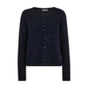 Mos Mosh, Almine Knit Cardigan, Salute Navy-Mos Mosh-Minlillebutik.dk