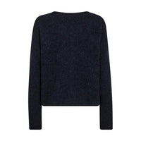 Mos Mosh, Almine Knit Cardigan, Salute Navy-Mos Mosh-Minlillebutik.dk