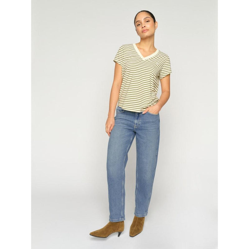 Mos Mosh, Aymen Galleon Jeans, Mid Blue, 30'-Mos Mosh-Minlillebutik.dk