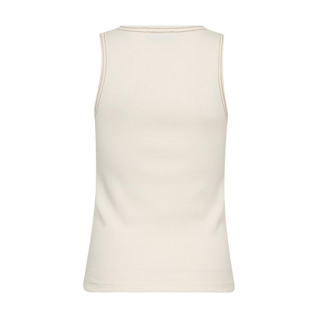 Mos Mosh, Ara Rib Tank Top, Ecru