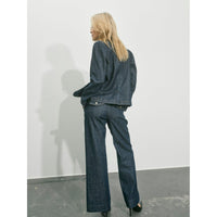 Mos Mosh, Dara Nippon Jeans, Dark Blue-Mos Mosh-Minlillebutik.dk