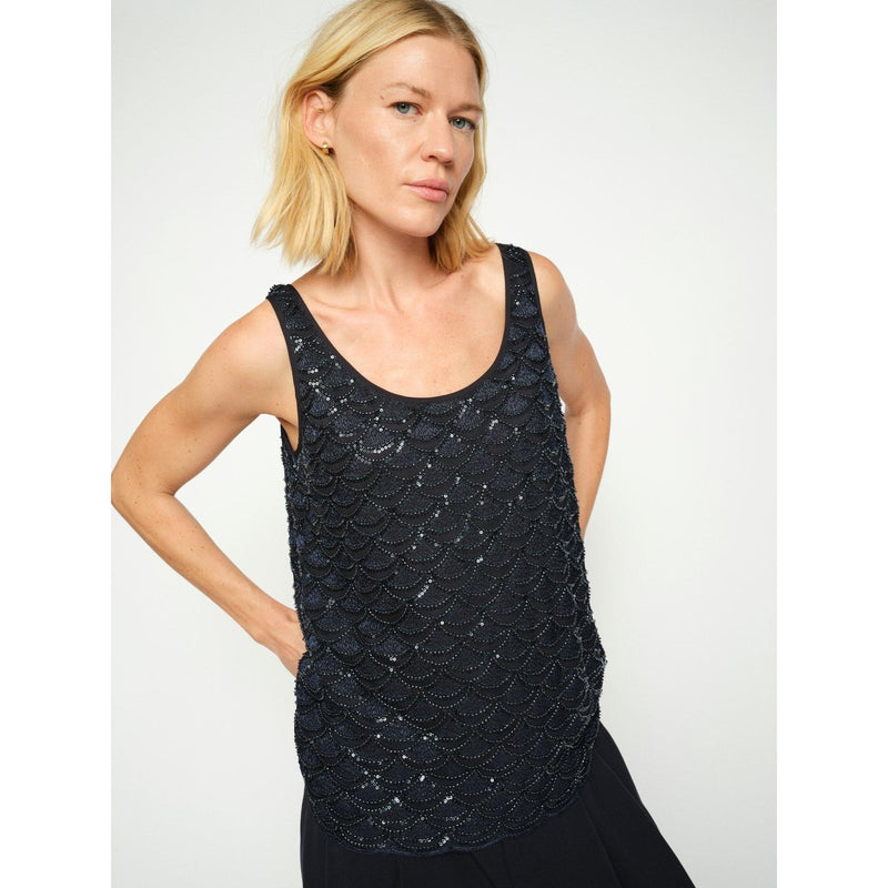 Mos Mosh, Astra Bead top, Salute Navy-Mos Mosh-Minlillebutik.dk