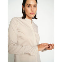 Mos Mosh, Mattie Stripe Shirt, Safari-Mos Mosh-Minlillebutik.dk