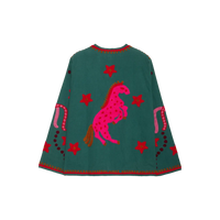 Sissel Edelbo, Maggie Jacket, Green-Sissel Edelbo-Minlillebutik.dk