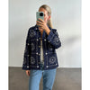 Sissel Edelbo, My Jacket Shirt, Navy Sun