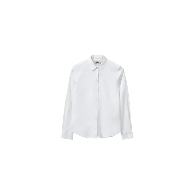 Mos Mosh, Tina Jersey Shirt, White-Mos Mosh-Minlillebutik.dk